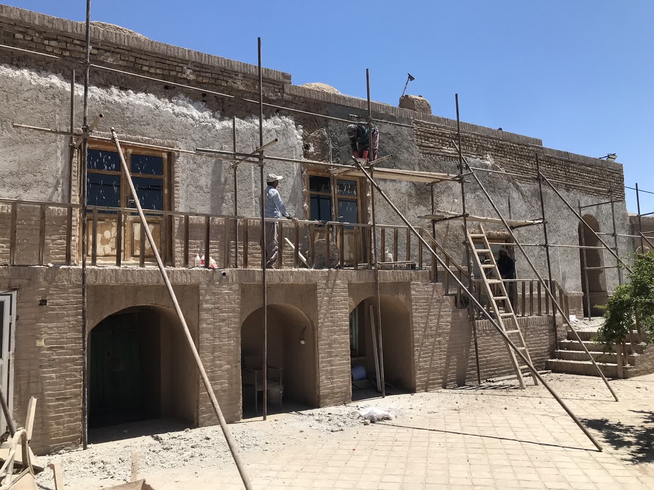 خانه تاریخی حسینزاده شهرستان مهولات مرمت و بازسازی شد