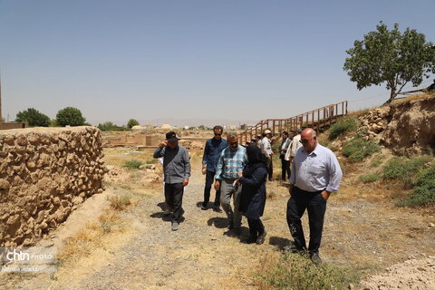 بازدید رئیس پژوهشگاه میراث‌فرهنگی از پایگاه‌ میراث جهانی گنبدسلطانیه
