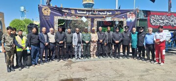 ۷هزار زائر پیاده شیعه و سنی از سرخس راهی حرم رضوی شدند