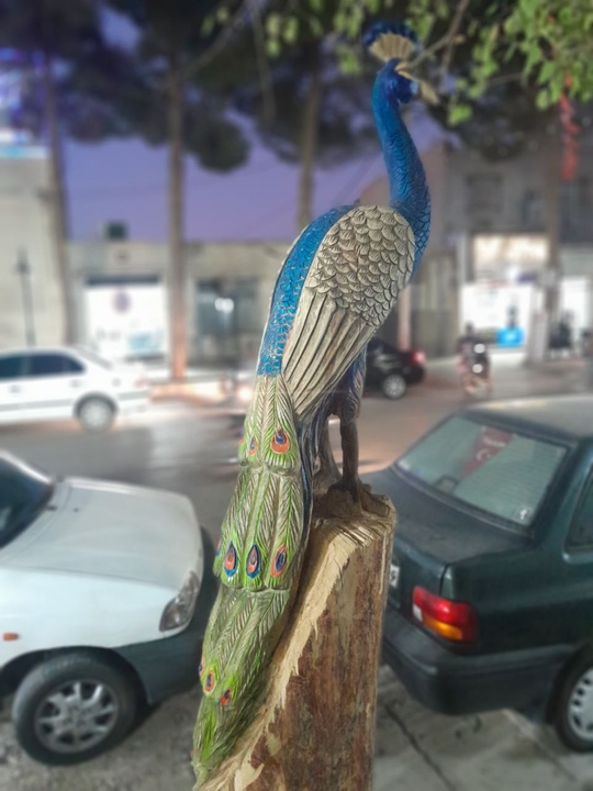 هنر خراط جاجرمی، جلوه‌ای تازه به خیابان‌های گرمه بخشید