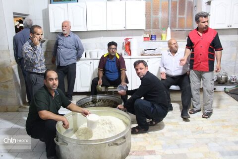 مراسم پرشور دهه پایانی ماه صفر در روستای توت اردکان