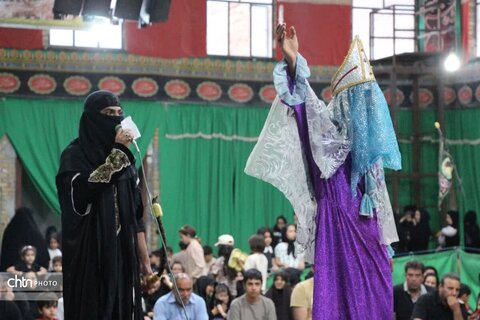 مراسم پرشور دهه پایانی ماه صفر در روستای توت اردکان