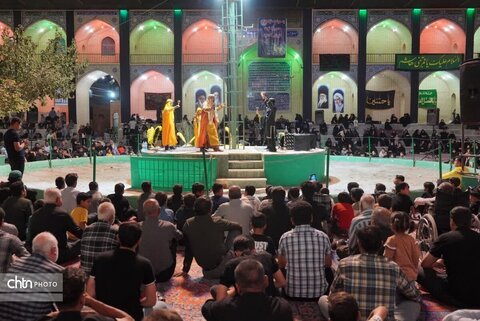 مراسم پرشور دهه پایانی ماه صفر در روستای توت اردکان