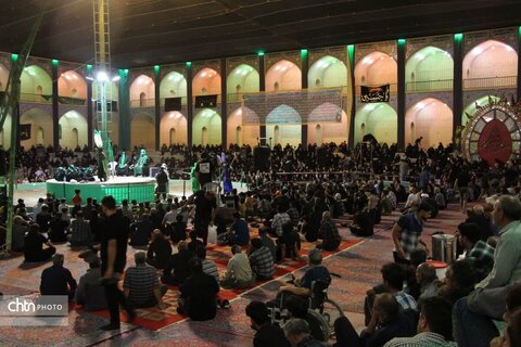 مراسم پرشور دهه پایانی ماه صفر در روستای توت اردکان