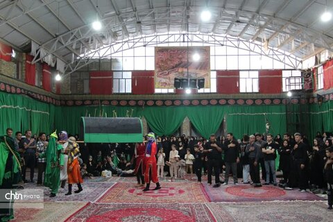 مراسم پرشور دهه پایانی ماه صفر در روستای توت اردکان