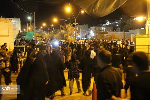 مراسم پرشور دهه پایانی ماه صفر در روستای توت اردکان