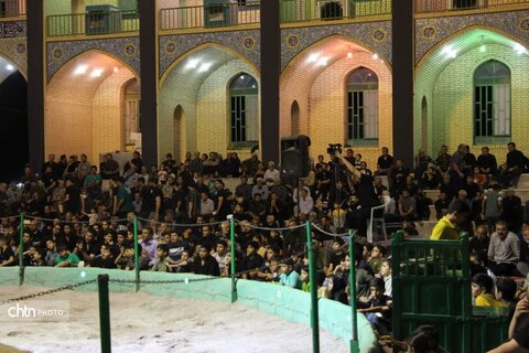 مراسم پرشور دهه پایانی ماه صفر در روستای توت اردکان