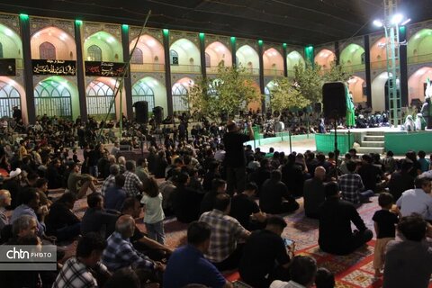 مراسم پرشور دهه پایانی ماه صفر در روستای توت اردکان