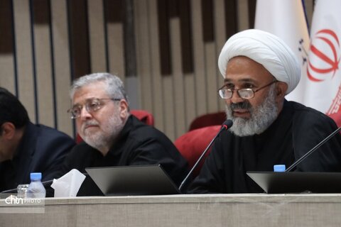 جلسه ستاد اجرایی خدمات سفر استان خراسان رضوی که با حضور اعضای فراکسیون شعائر اسلامی، قرآن و زیارت مجلس شورای اسلامی و دو نایب‌رئیس مجلس درمشهد  برگزار شد