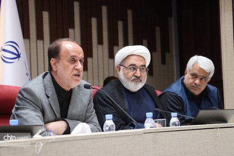 جلسه ستاد اجرایی خدمات سفر استان خراسان رضوی که با حضور اعضای فراکسیون شعائر اسلامی، قرآن و زیارت مجلس شورای اسلامی و دو نایب‌رئیس مجلس درمشهد  برگزار شد