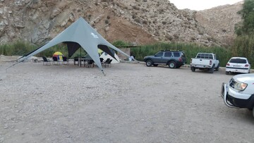 حضور تورهای آفرود سوار در دریاچه‌های دوقلوی سیاه گاو آبدانان ایلام