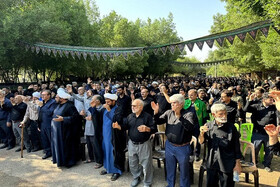 پیاده‌روی سنتی آیینی اندیمشکی‌ها در سالروز شهادت امام رضا(ع)