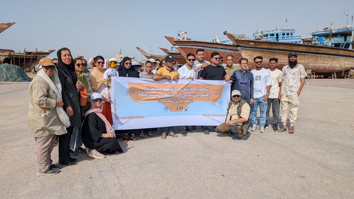 برگزاری سفر آموزشی دوره بلد بومی در بندرلنگه