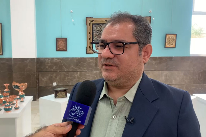 نگارخانه زرین‌شهر، پایگاه مناسبی برای معرفی، فروش و صادرات صنایع‌دستی شهرستان لنجان