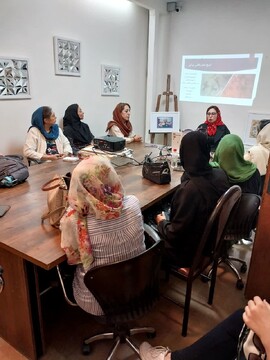 خانه صنایع‌دستی کلارا آبکار میزبان راهنمایان گردشگری تهران شد