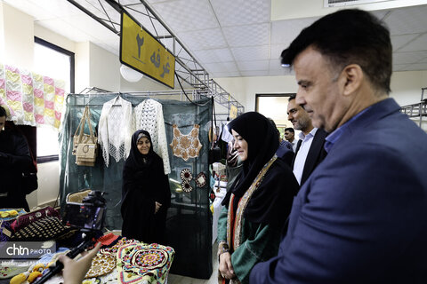 حضور مریم جلالی در شهرستان لنجان استان اصفهان