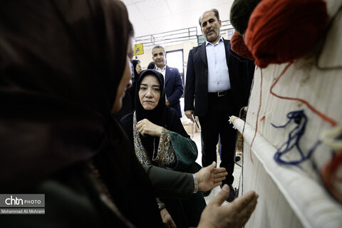 حضور مریم جلالی در شهرستان لنجان استان اصفهان