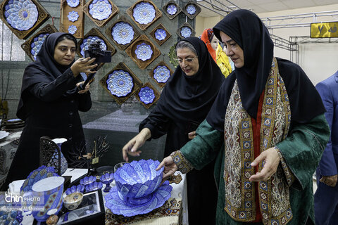 حضور مریم جلالی در شهرستان لنجان استان اصفهان