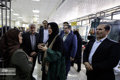 حضور مریم جلالی در شهرستان لنجان استان اصفهان