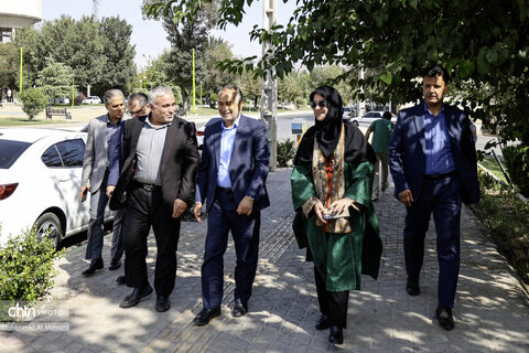 حضور مریم جلالی در شهرستان لنجان استان اصفهان