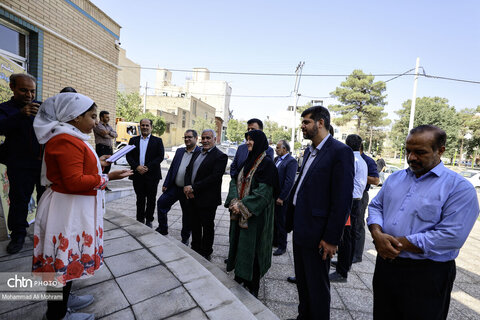 حضور مریم جلالی در شهرستان لنجان استان اصفهان