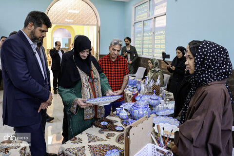 حضور مریم جلالی در شهرستان لنجان استان اصفهان