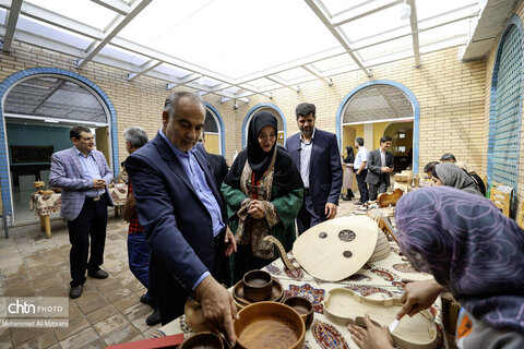 حضور مریم جلالی در شهرستان لنجان استان اصفهان