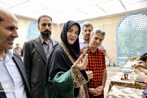 حضور مریم جلالی در شهرستان لنجان استان اصفهان