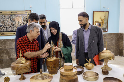 حضور مریم جلالی در شهرستان لنجان استان اصفهان