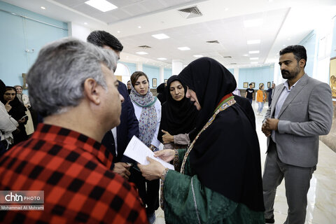 حضور مریم جلالی در شهرستان لنجان استان اصفهان