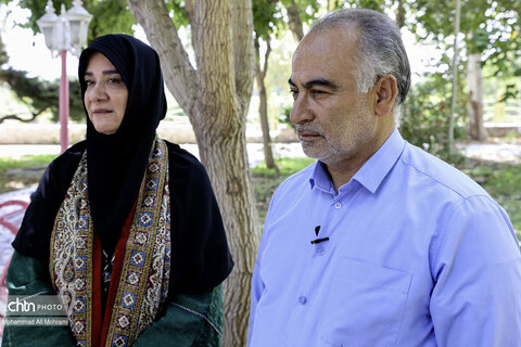 حضور مریم جلالی در شهرستان لنجان استان اصفهان