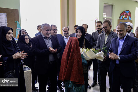 حضور مریم جلالی در شهرستان لنجان استان اصفهان