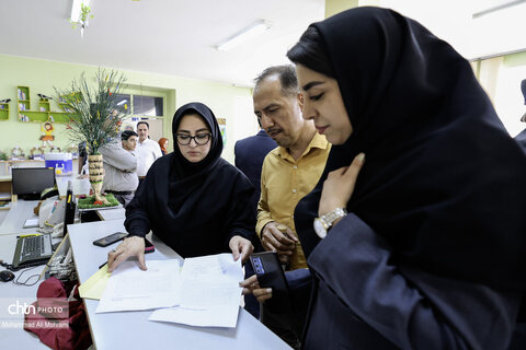 حضور مریم جلالی در شهرستان لنجان استان اصفهان