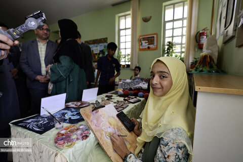 حضور مریم جلالی در شهرستان لنجان استان اصفهان