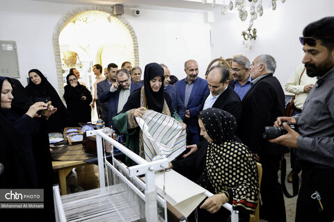 حضور مریم جلالی در شهرستان لنجان استان اصفهان