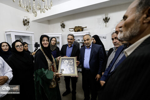 حضور مریم جلالی در شهرستان لنجان استان اصفهان