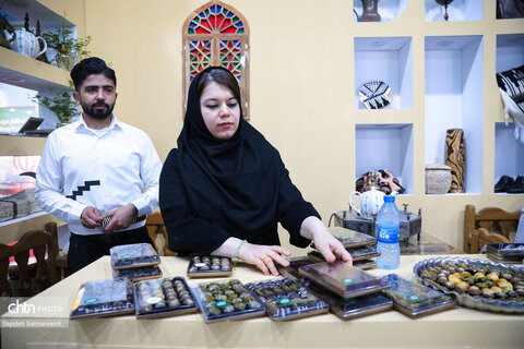 آغاز به کار غرفه اداره‌کل میراث‌فرهنگی خوزستان در نمایشگاه هفته دولت