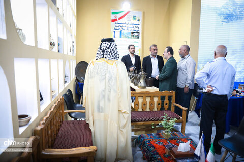 آغاز به کار غرفه اداره‌کل میراث‌فرهنگی خوزستان در نمایشگاه هفته دولت