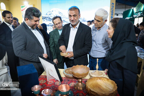 آغاز به کار غرفه اداره‌کل میراث‌فرهنگی خوزستان در نمایشگاه هفته دولت