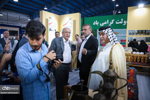 آغاز به کار غرفه اداره‌کل میراث‌فرهنگی خوزستان در نمایشگاه هفته دولت