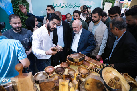 آغاز به کار غرفه اداره‌کل میراث‌فرهنگی خوزستان در نمایشگاه هفته دولت