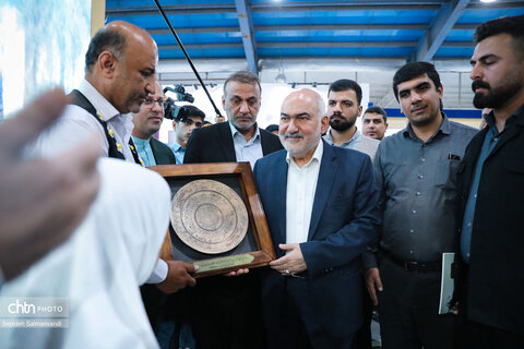 آغاز به کار غرفه اداره‌کل میراث‌فرهنگی خوزستان در نمایشگاه هفته دولت