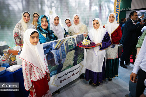 آغاز به کار غرفه اداره‌کل میراث‌فرهنگی خوزستان در نمایشگاه هفته دولت