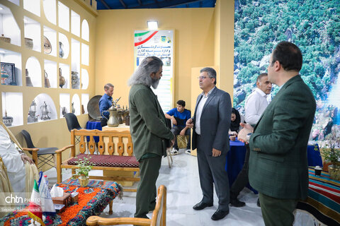 آغاز به کار غرفه اداره‌کل میراث‌فرهنگی خوزستان در نمایشگاه هفته دولت