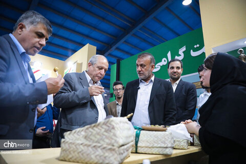 آغاز به کار غرفه اداره‌کل میراث‌فرهنگی خوزستان در نمایشگاه هفته دولت