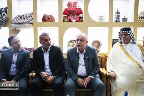 آغاز به کار غرفه اداره‌کل میراث‌فرهنگی خوزستان در نمایشگاه هفته دولت