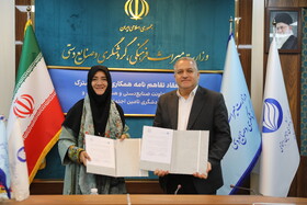 امضای تفاهم‌نامه همکاری بین معاونت صنایع دستی و هنرهای سنتی و هگتا برای توسعه صنایع دستی