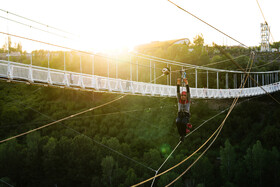 پل معلق مشگین‌شهر؛ نماد نوین گردشگری استان اردبیل