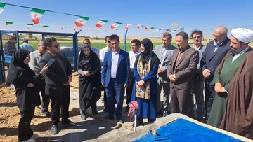 بهره‌برداری از پروژه‌های آبرسانی در روستای خنداب با حضور معاون صنایع‌دستی و هنرهای سنتی کشور