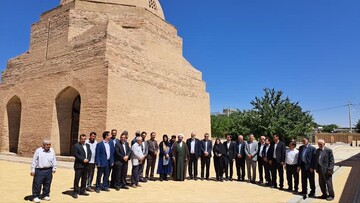 بازدید معاون صنایع‌دستی و هنرهای سنتی کشور از جاذبه‌های فرهنگی تاریخی شهرستان خدابنده